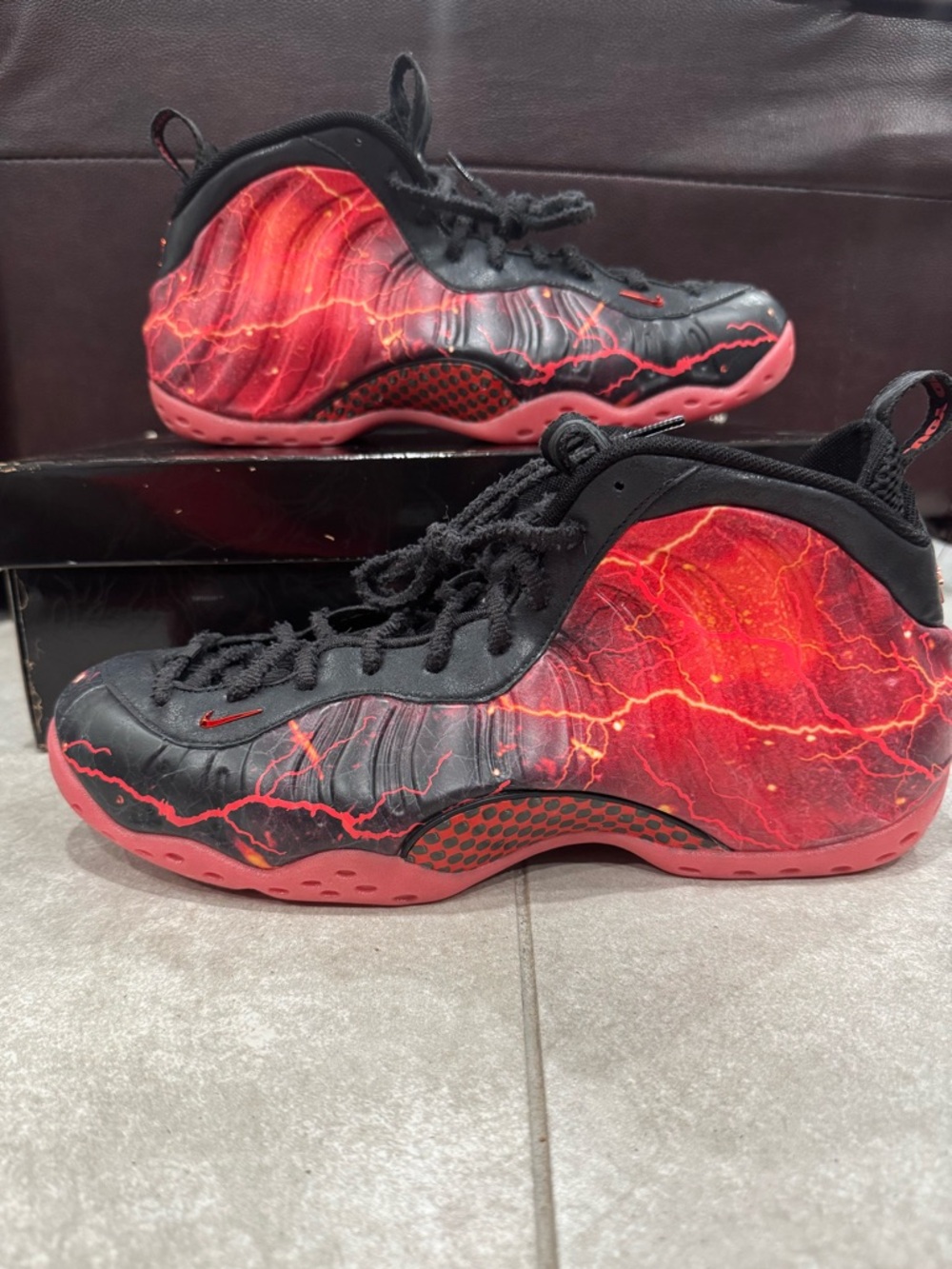Size 12.5-Nike Air Foamposite One x Stranger Things 'Vecna' IR7336-001